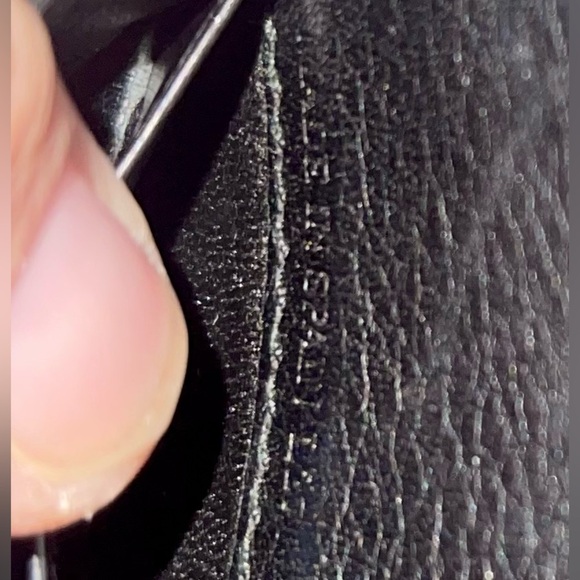 Loewe Authentic Vintage Leather Bifold Long Wallet on Removable Shoulder Strap - Picture 7 of 9